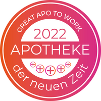 Logo Great Apo to work 2022 - Apotheke der neuen Zeit 